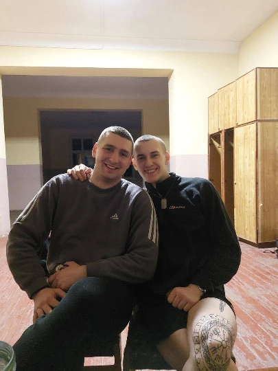 Роман Слєпець (зліва) та Максим Мацюк (справа)