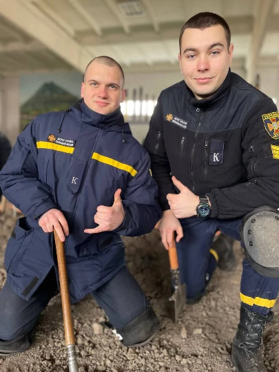 Ярослав Яцкевич (зліва) та Євген Кочетов (справа)