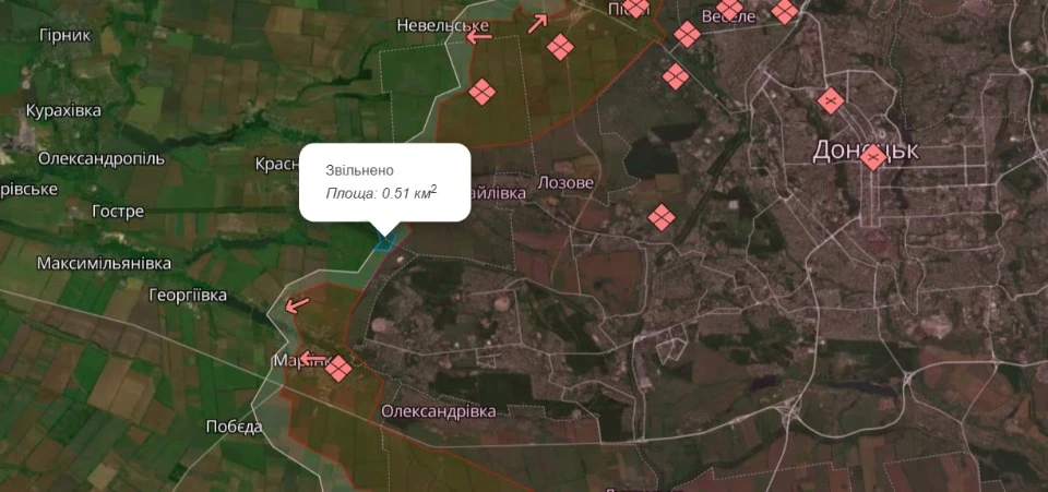 Інтерактивна карта Deepstate