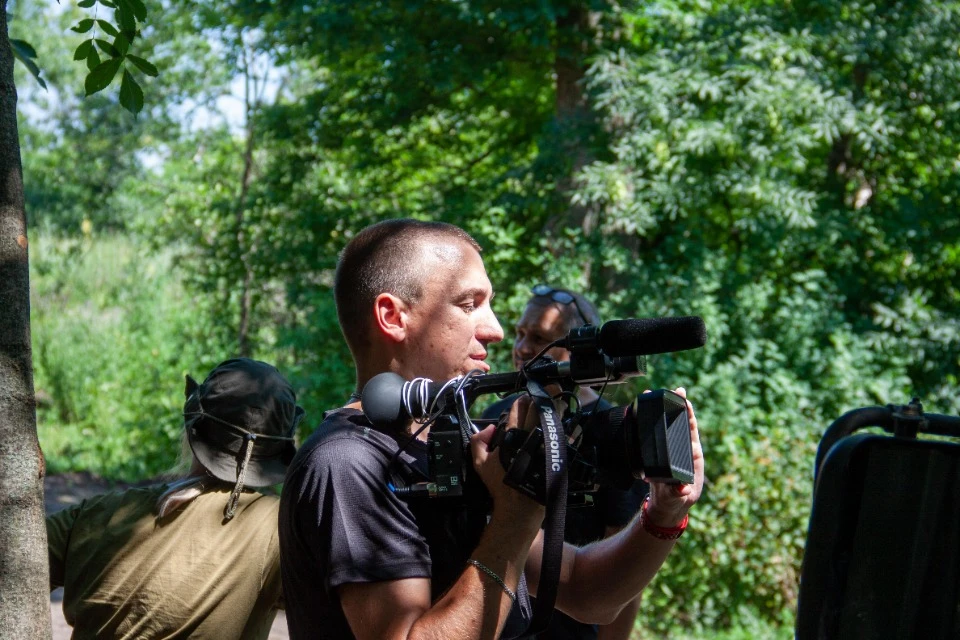 Робота у прифронті/Володимир Мазур