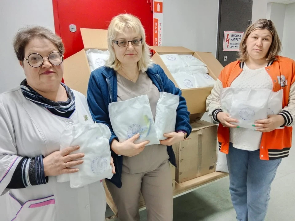 Доставка одноразової білизни до шпиталю