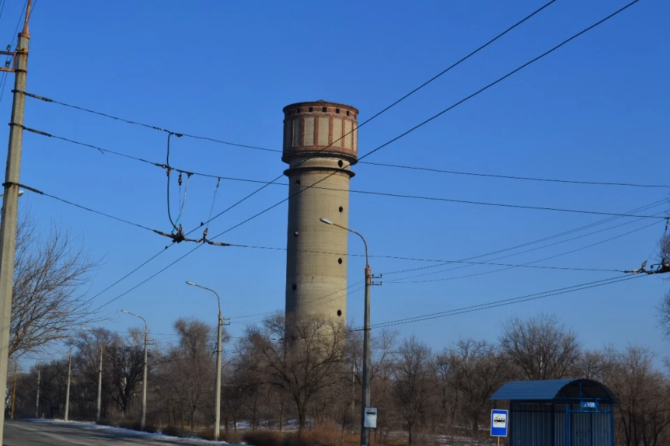 Водонапірна вежа в Сєвєродонецьку / Автор фото: Евген Янковий