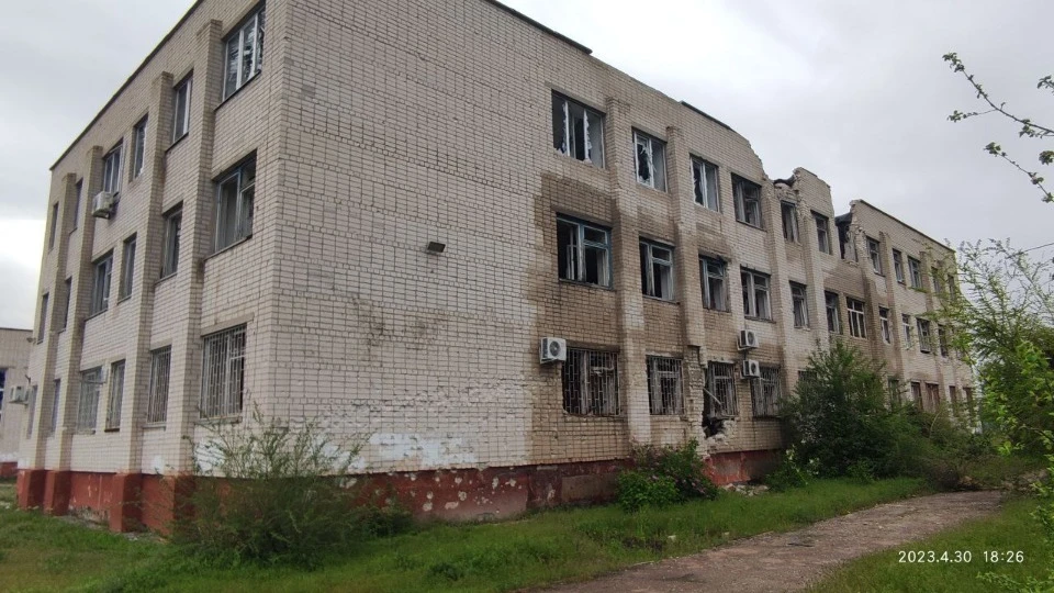 14-та школа в Сєвєродонецьку, вул. Гагаріна 111, стан будівлі внаслідок російських обстрілів