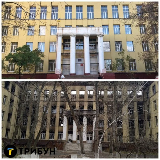 Середня загальноосвітня школа І-ІІІ ступенів №5 (проспект Хіміків, 18) міста Сєвєродонецьк до/після