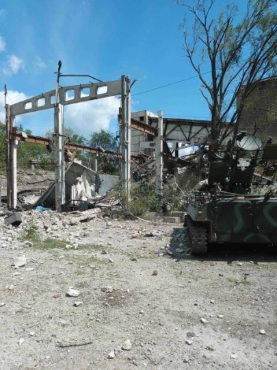 Наслідки влучань ракетами Storm Shadow по тимчасово окупованому Луганську