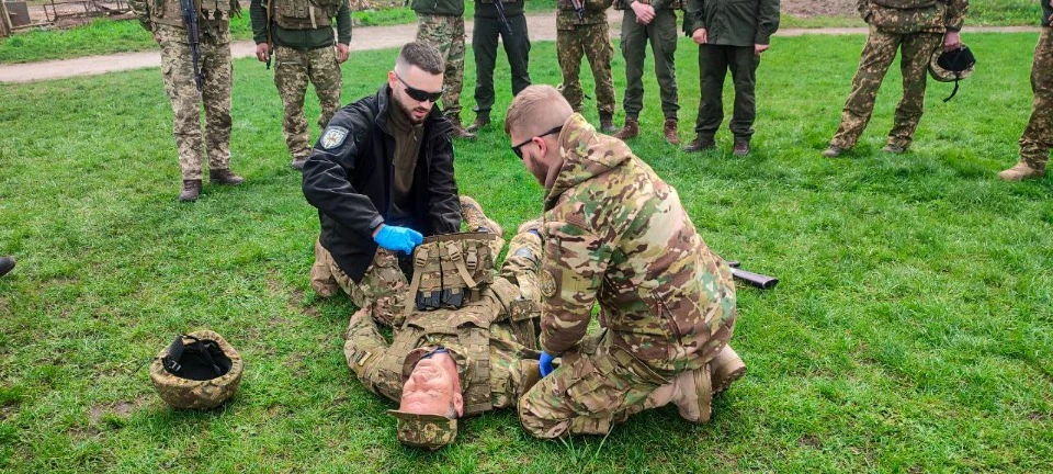 Ігор Молдовян, бойовий медик добровольчого батальйону Госпітальєри