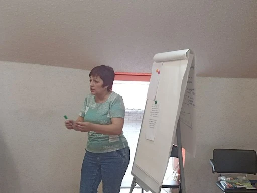 Олена Агафонова, директорка центру Луганщина це Україна