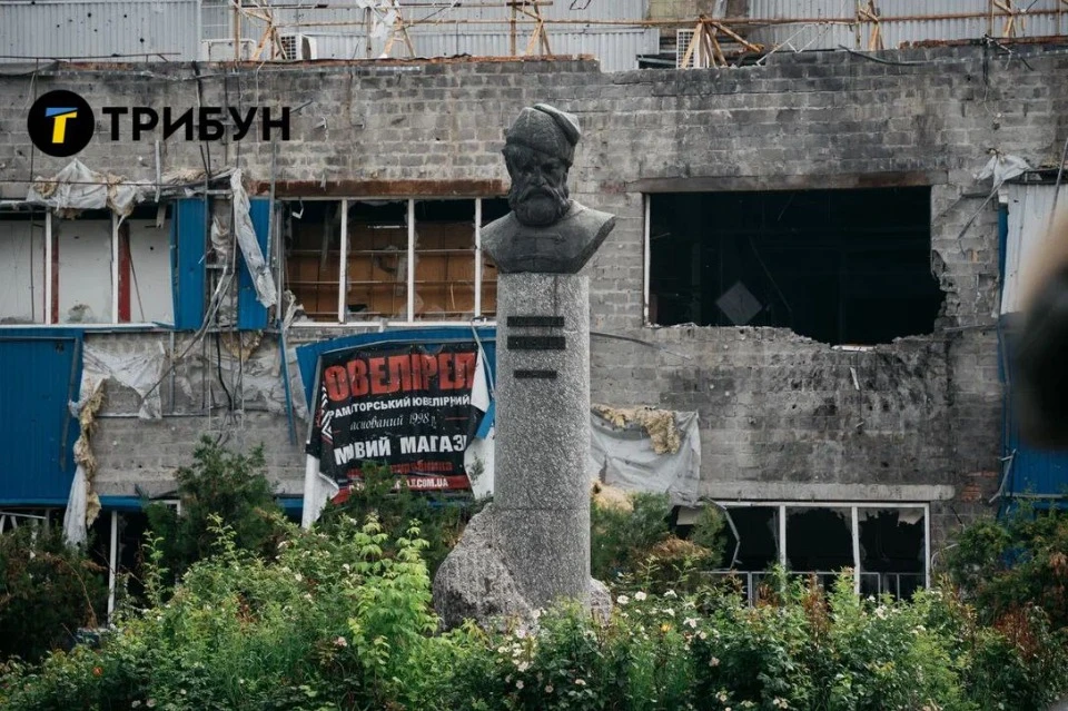 Пам'ятник Булавіну К. А. , керівнику антифеодального повстання в Бахмуті