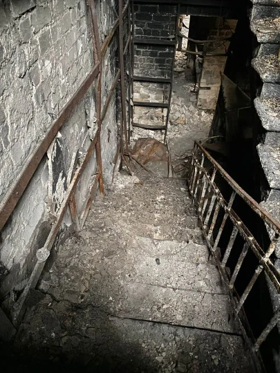 Зруйнований Ісламський культурний центр Бісмілля Фото: Тимур Берідзе