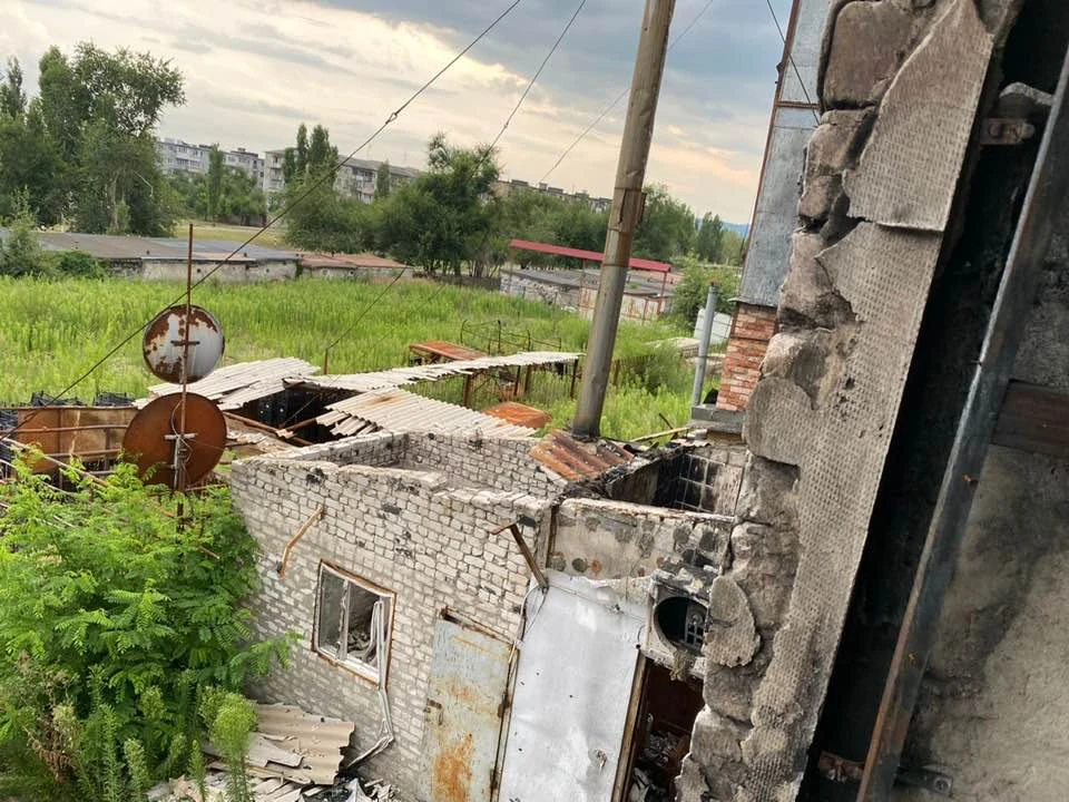 Зруйнований Ісламський культурний центр Бісмілля Фото: Тимур Берідзе