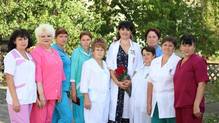 Колектив інфекційного відділення рубіжанської центральної міської лікарні