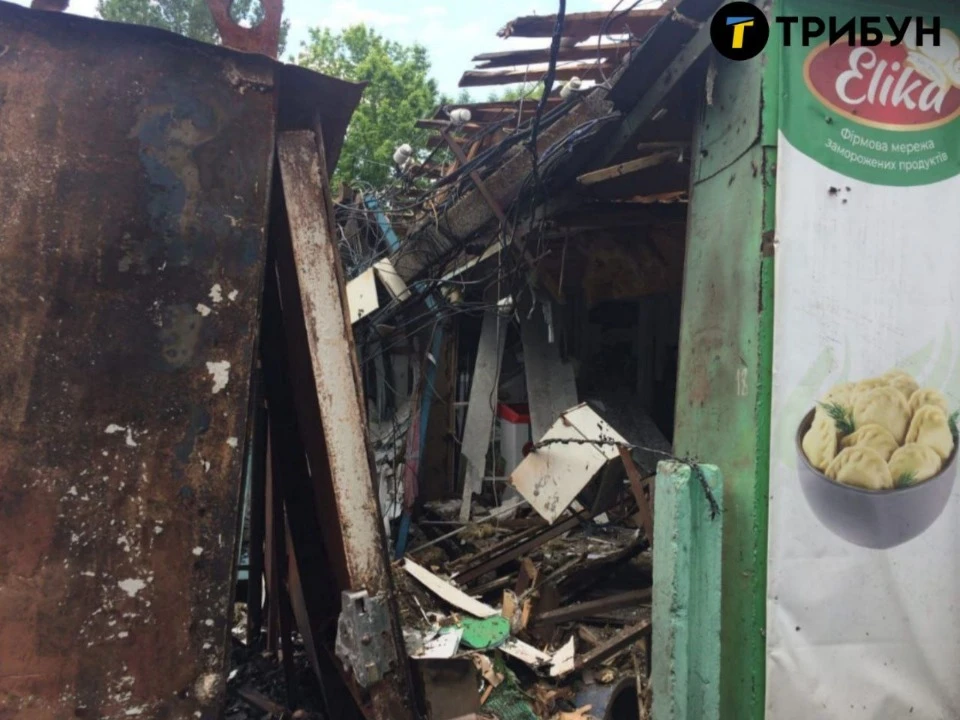 Руйнування тимчасово окупованої Кремінної, Хитрий ринок