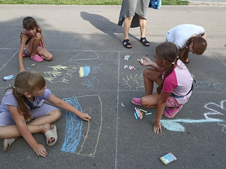 Дети на празднике Фото: Трибун