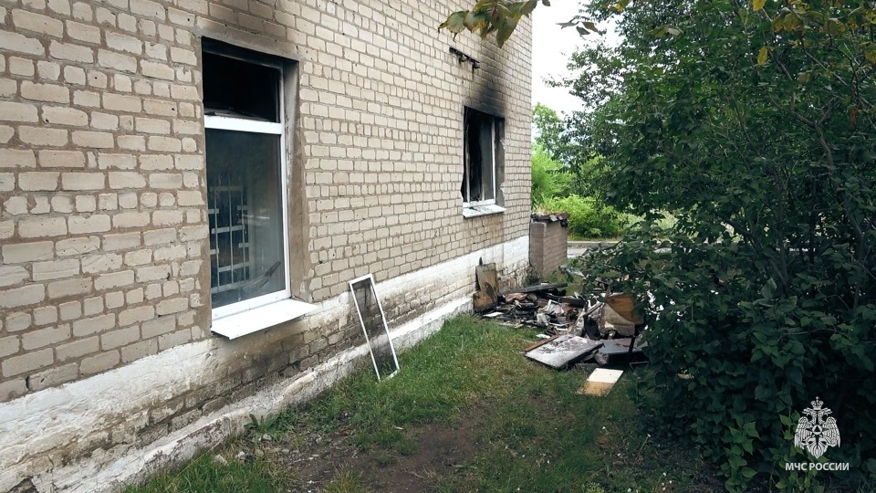 Пожежа в дитячій лікарні Хрустального