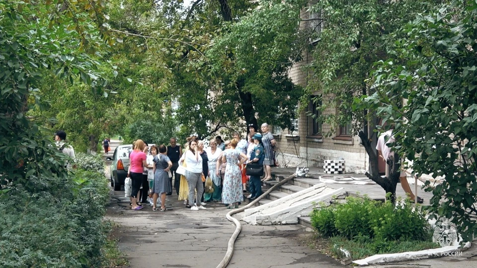 Пожежа в дитячій лікарні Хрустального