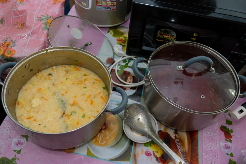 Бородянка, кухня переселенцев