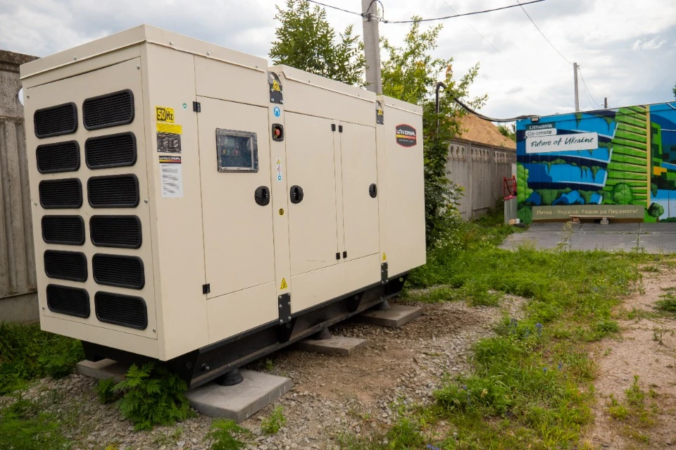 генератор для работы модульного городка