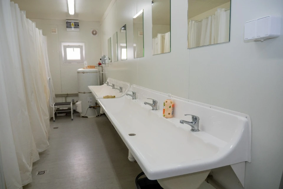 ванная комната в городке Бородянки