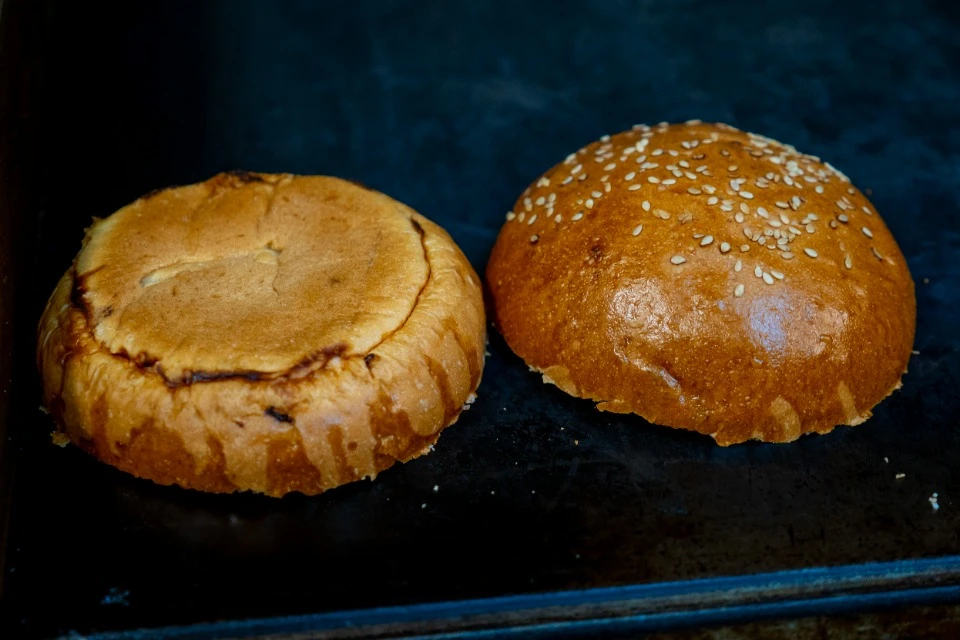 Приготовление бургера Cherry