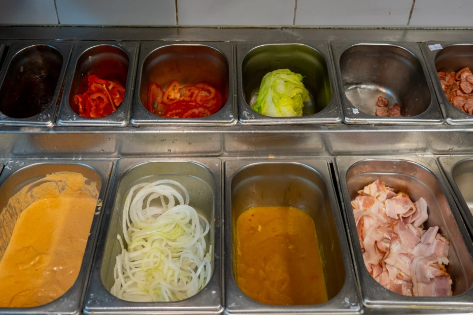 Приготовление бургера Cherry