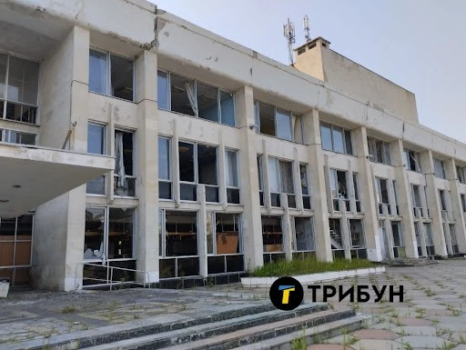 Вид на Палац культури в Рубіжному