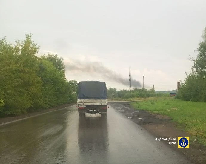 Вибух Фото: Петро Андрющенко