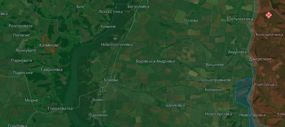 Карта Deepstate, зміни на фронті за останні дні