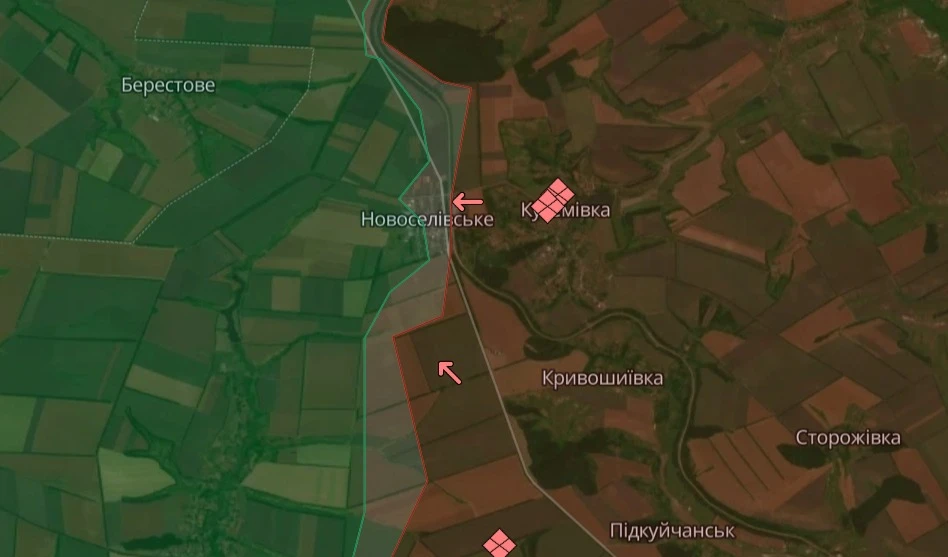 Карта Deepstate, зміни на фронті за останні дні