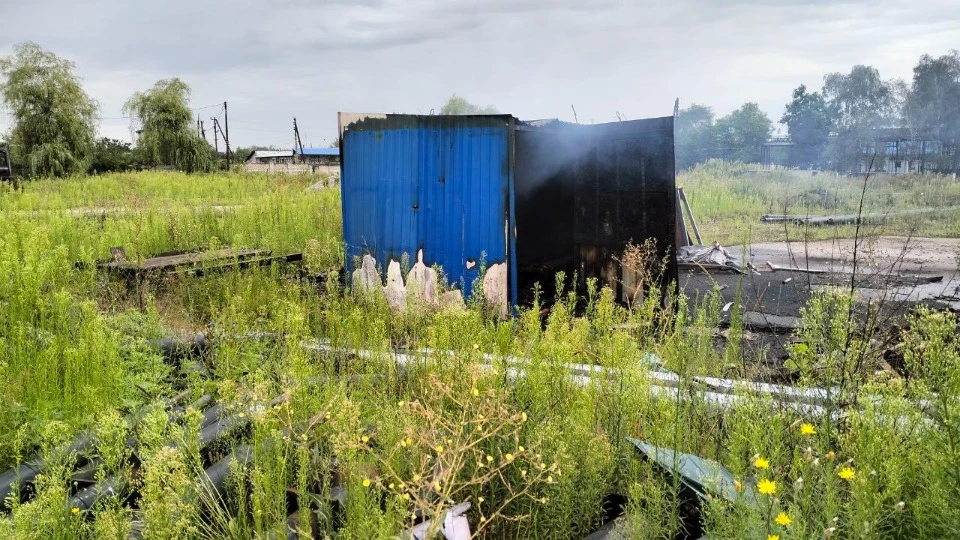 Наслідки прильоту на територію стадіону Олімп