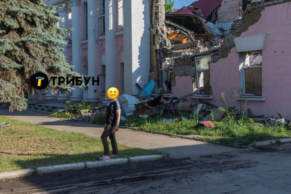 Зруйнована музична школа в Кремінній