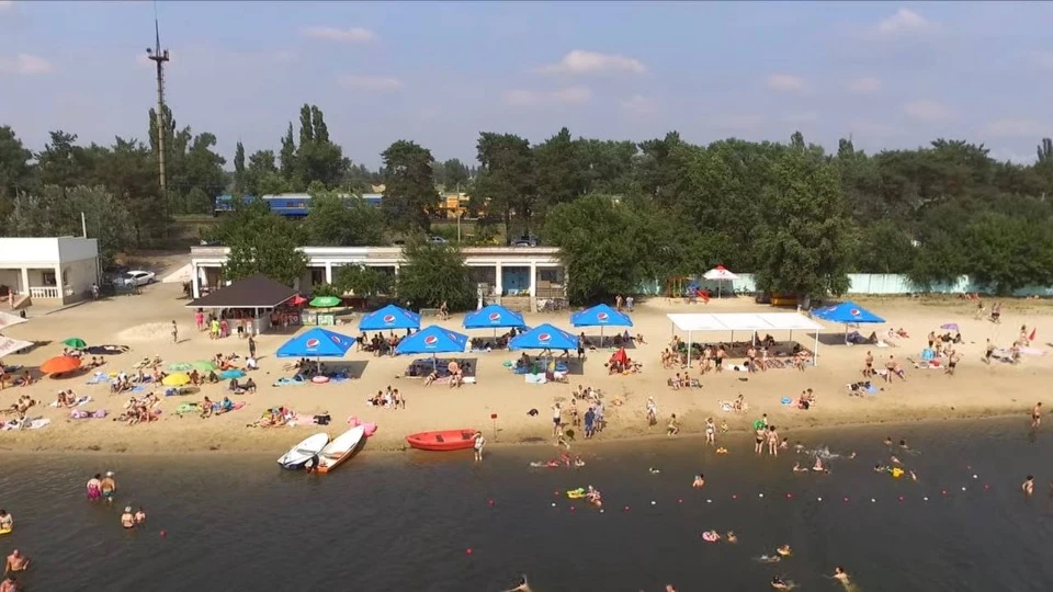 Пляж Водна у Рубіжному