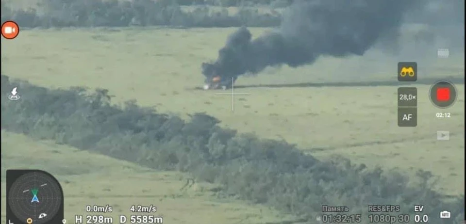 Збитий російський вертоліт Ка-52