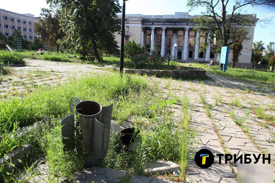 Нерозірвані снаряди в окупованому Лисичанську