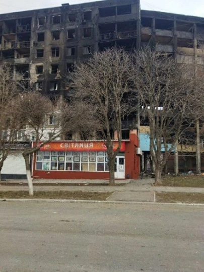 Маріуполь напочатку повномаштабного вторгнення