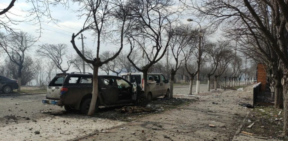 Маріуполь напочатку повномаштабного вторгнення