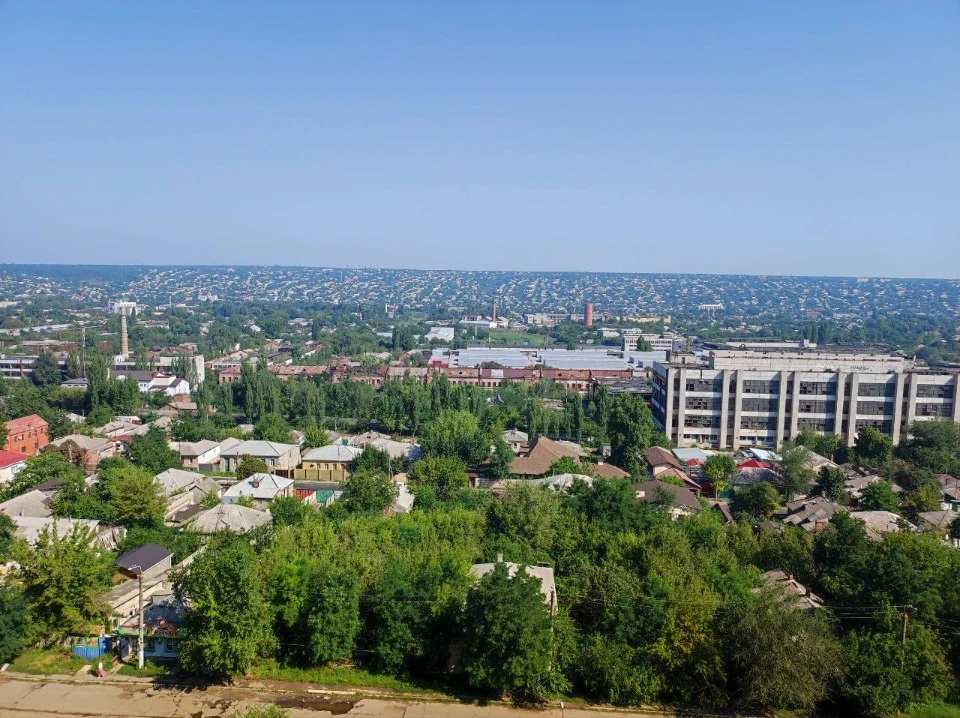 Вид на Луганск, 2023 год