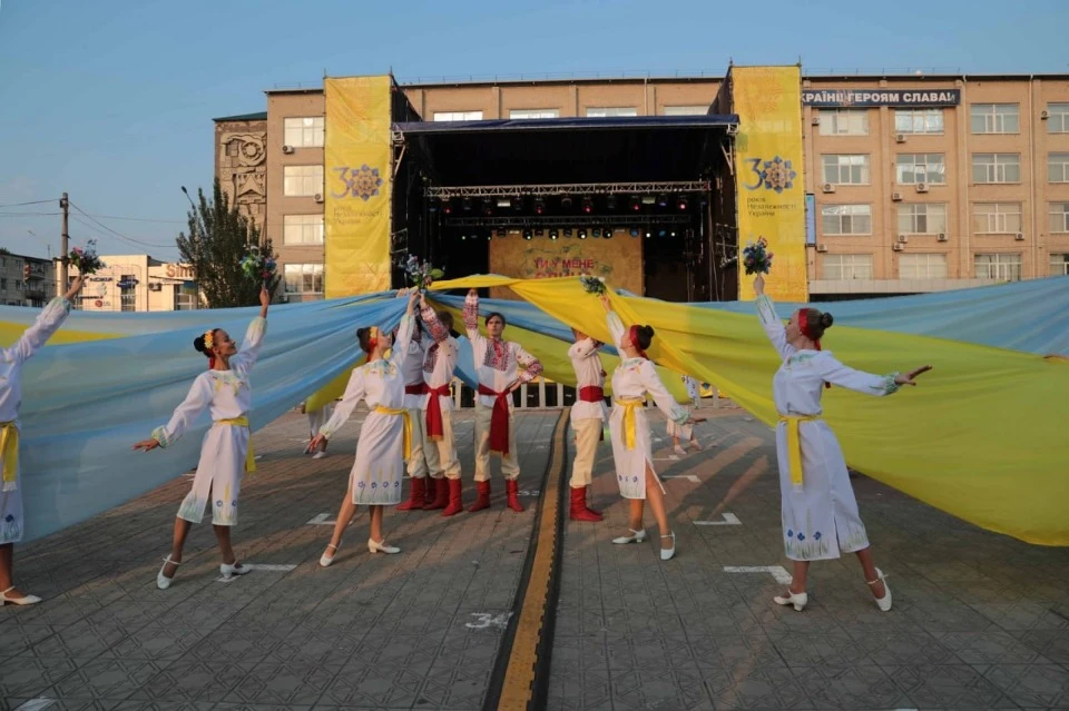 День Незалежності у Сєвєродонецьку 2021 рік. Фото: Сєвєродонецька МВА