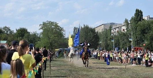 День Незалежності у Сєвєродонецьку 2021 рік. Фото: Сєвєродонецька МВА.