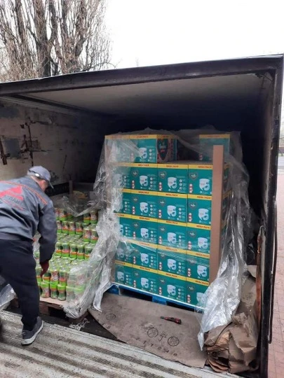 Гуманітарна допомога з підтримкою Артема Вовка