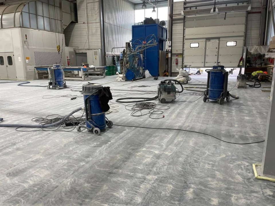 Работы на объекте