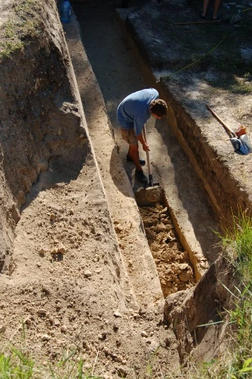 Археологічне дослідження Сергієм Теліженко