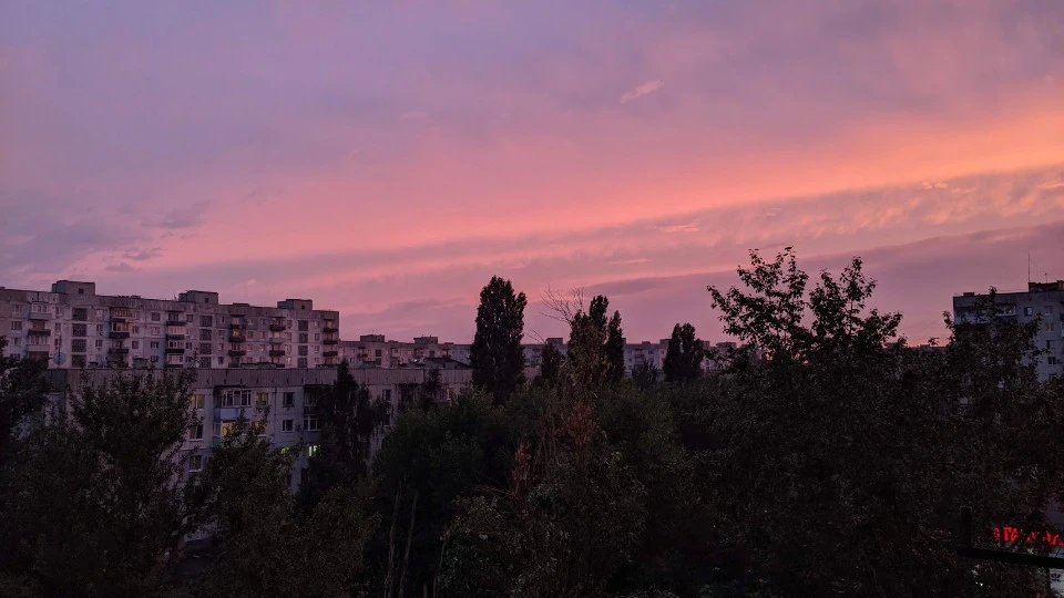 Захід сонця у Рубіжному