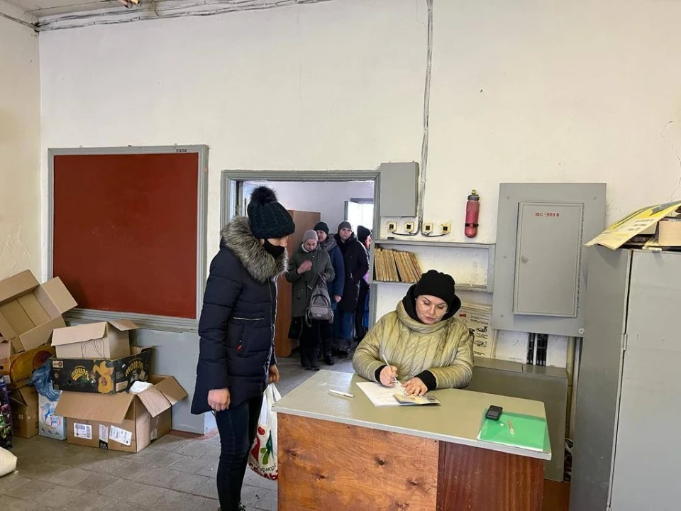 Роботу гуманітарного штабу з надання допомоги місцевим