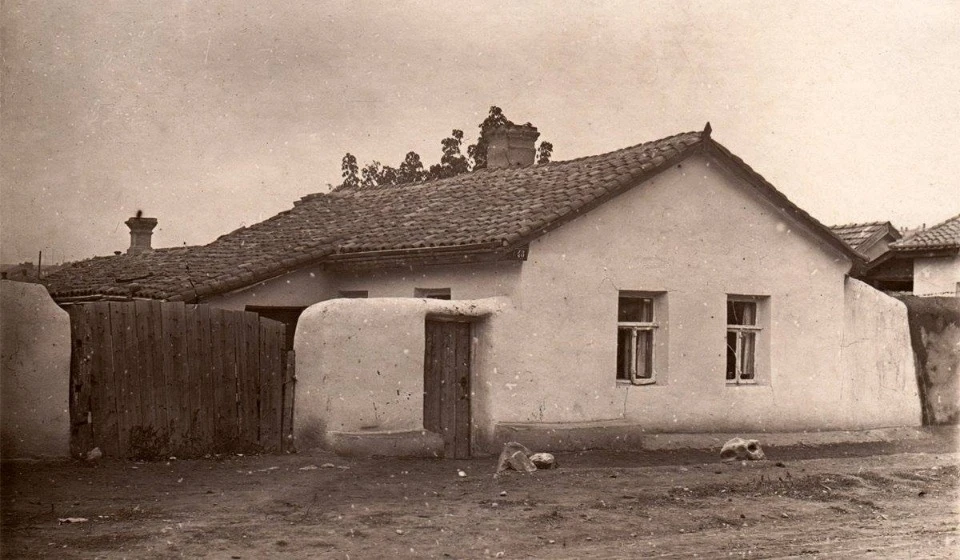 Українські хати в Кам'яному Броді