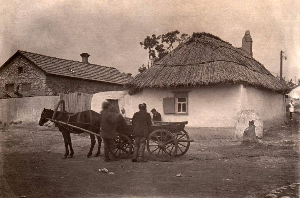 Українські хати в Кам'яному Броді