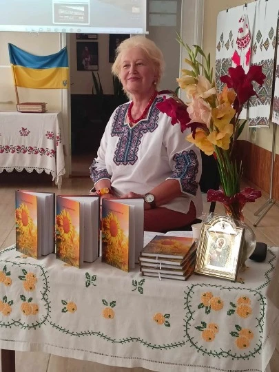 Ганна Гайворонська на святкуванні ювілею