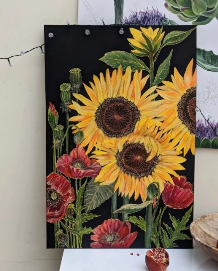 Картина художниці зі Старобільська Ірини Базикіної