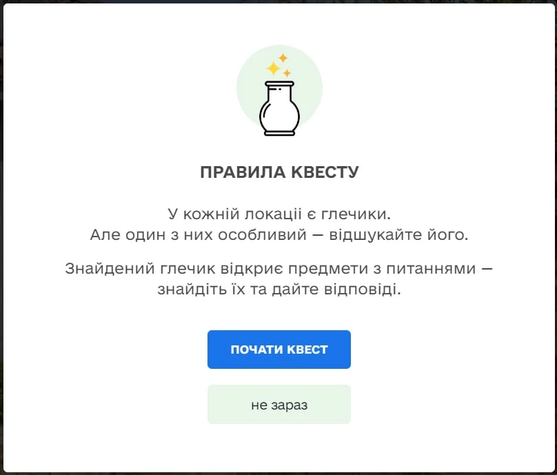 Правила до квест-подорожі музейним комплексом Слобожанське подвір'я розробника Сергія Орлика