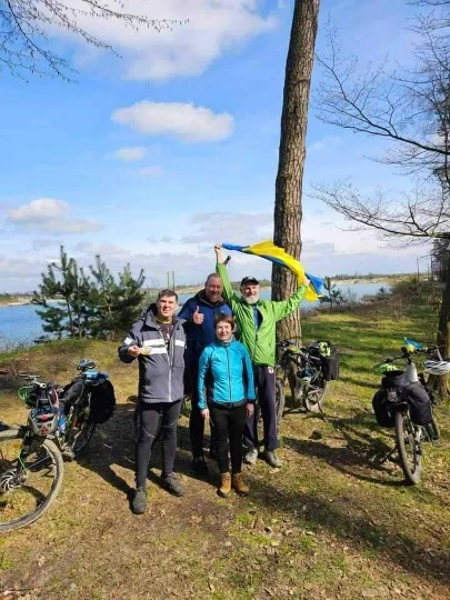 Подорожі на велосипеді Миколи Скурідіна