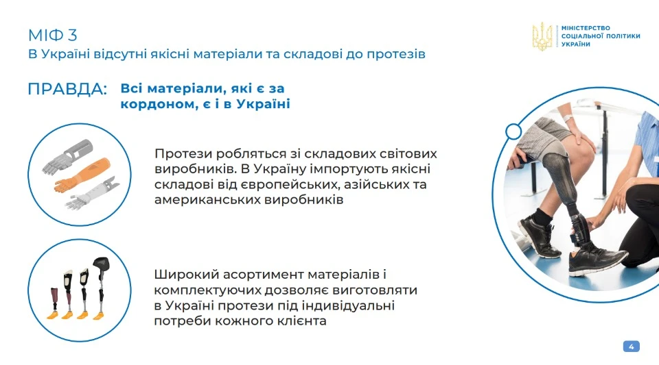 Міфи про протезування в Україні